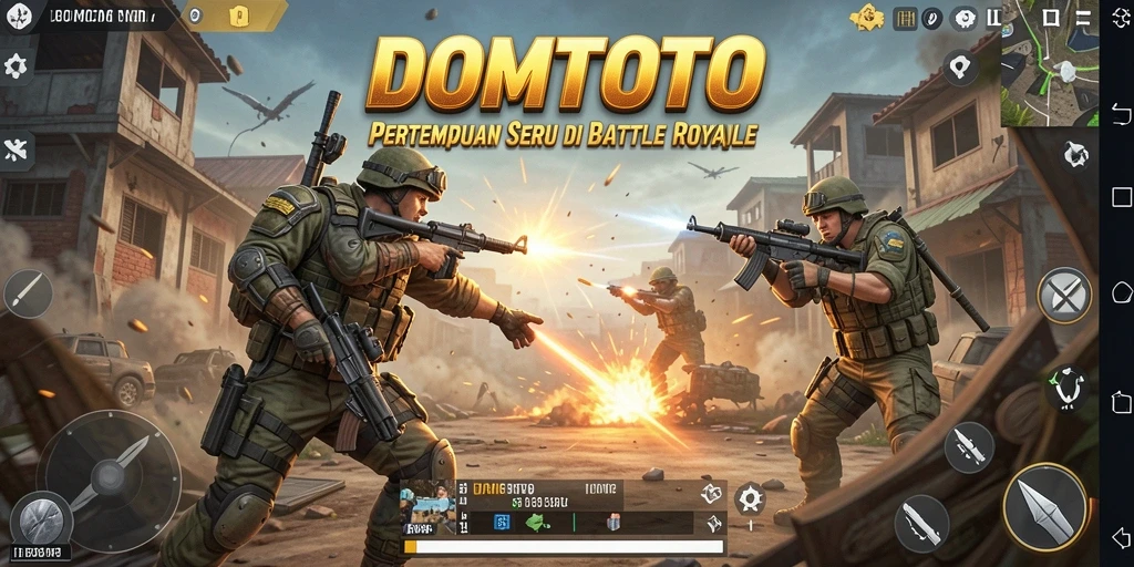 Gameplay mendebarkan di arena tempur DOMTOTO.