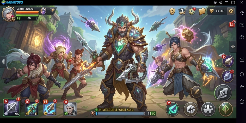 Tampilan gameplay menarik GADAITOTO dengan strategi yang mendalam.