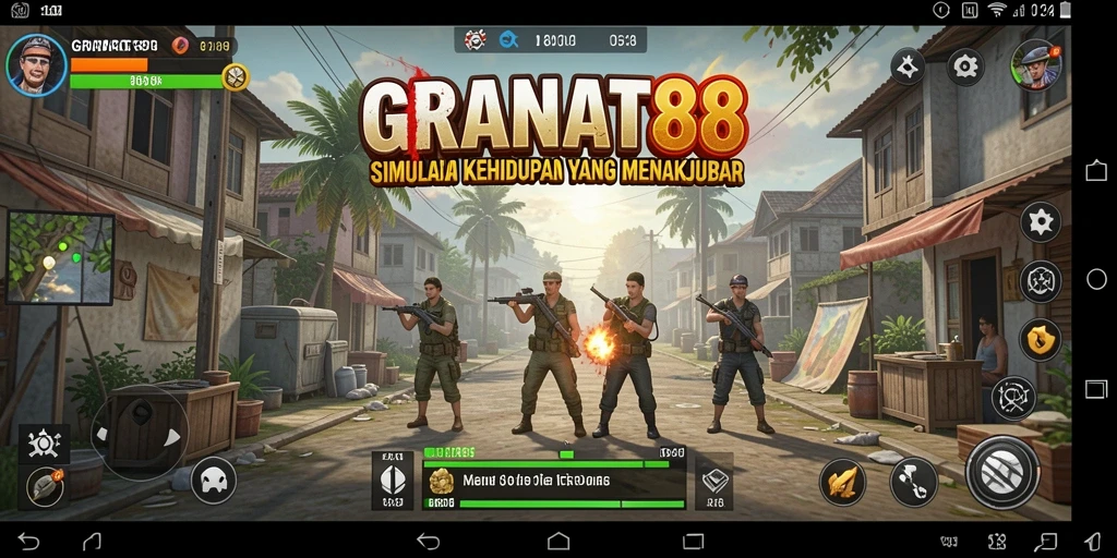 Tampilan gameplay GRANAT88 yang menarik dan interaktif.