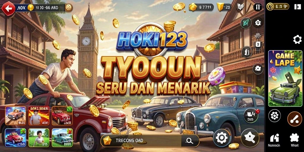 Screenshot HOKI123 menunjukkan gameplay Tycoon yang menarik.