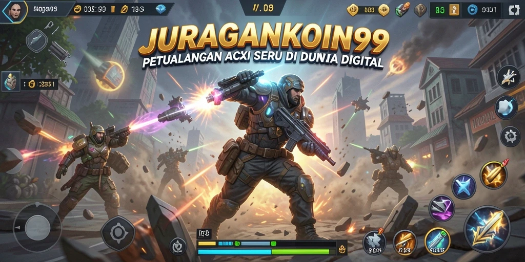 Tangkapan layar gameplay <strong>JURAGANKOIN99</strong> yang menunjukkan aksi seru dan intens.