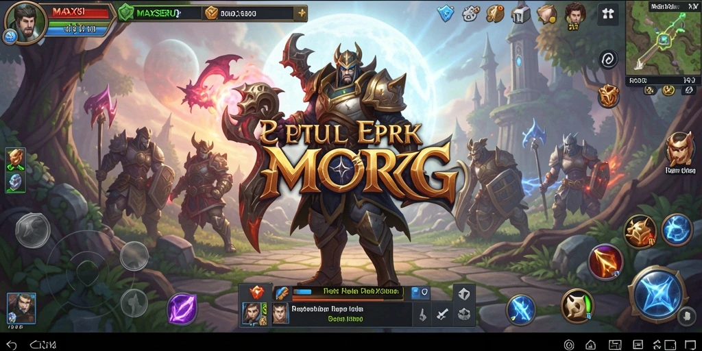 Tangkapan layar gameplay yang mendebarkan di MAXSERU.
