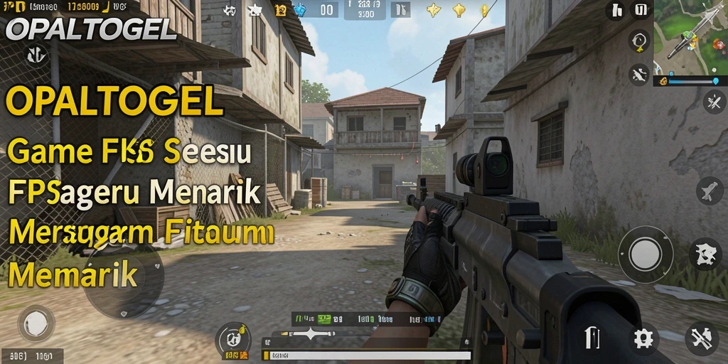 Gameplay seru dari OPALTOGEL dengan aksi tembak-menembak yang mendebarkan.