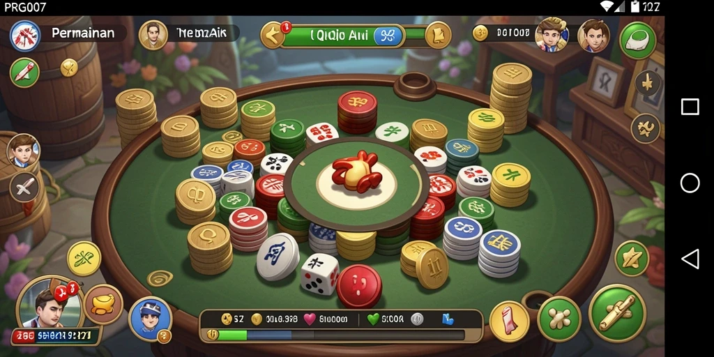 Tampilan gameplay seru dari PRG007 dengan teman-teman.