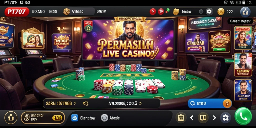 Tampilan gameplay menarik di PT707 dengan dealer profesional yang siap melayani.