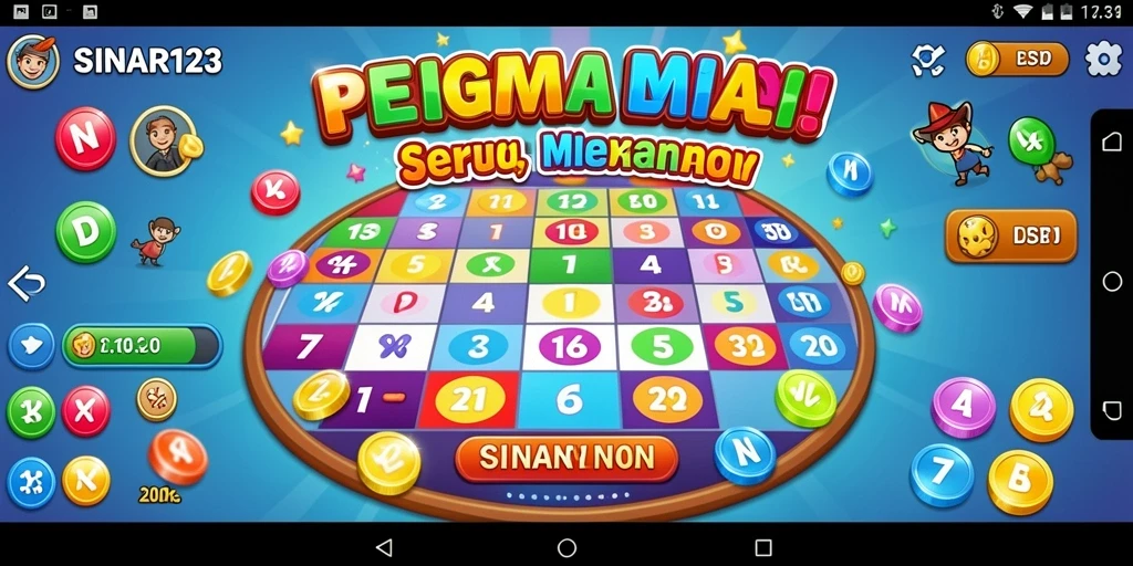 Tampilan gameplay menarik dari SINAR123 yang menghadirkan keseruan Bingo.