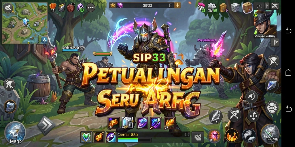 Tampilan gameplay SIP33 yang seru dan mendebarkan.