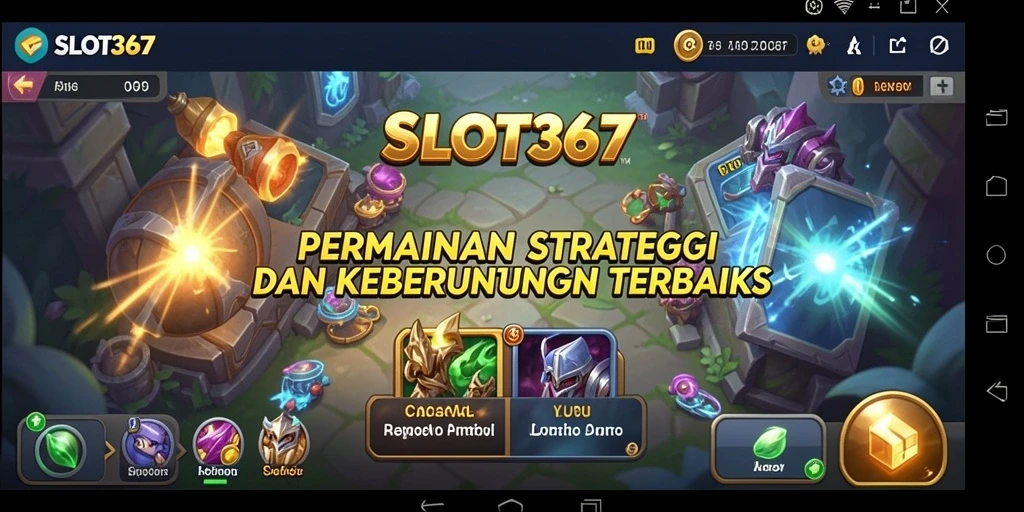 Tampilan gameplay SLOT367 yang menarik dengan elemen strategi dan keberuntungan.