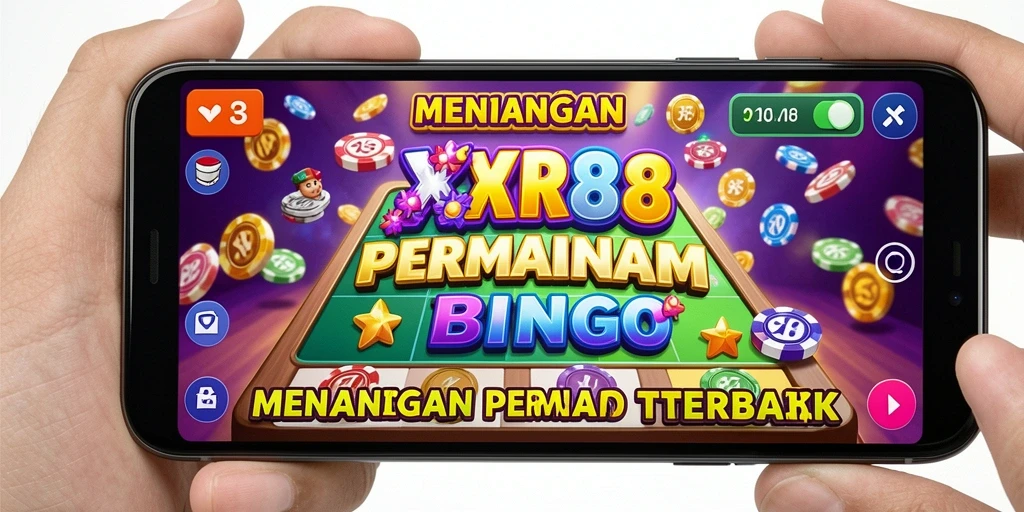 Tampilan gameplay XR88 dengan desain Bingo yang menarik.